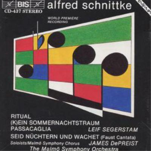Alfred Schnittke Schnittke: Ritual (K)ein Sommernachtstraum Passacaglia (CD)