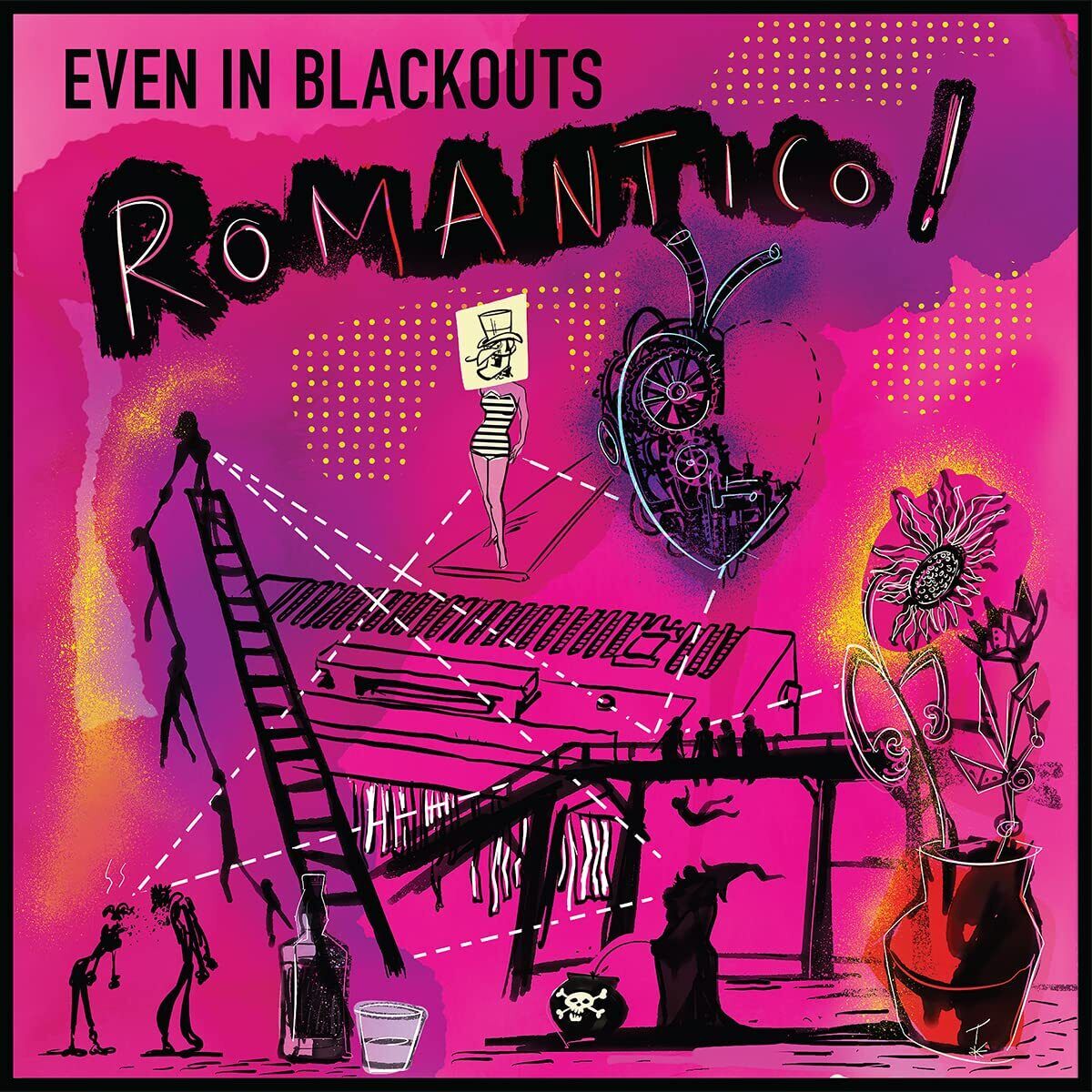 Even in Blackouts Romantico (Vinyl LP)