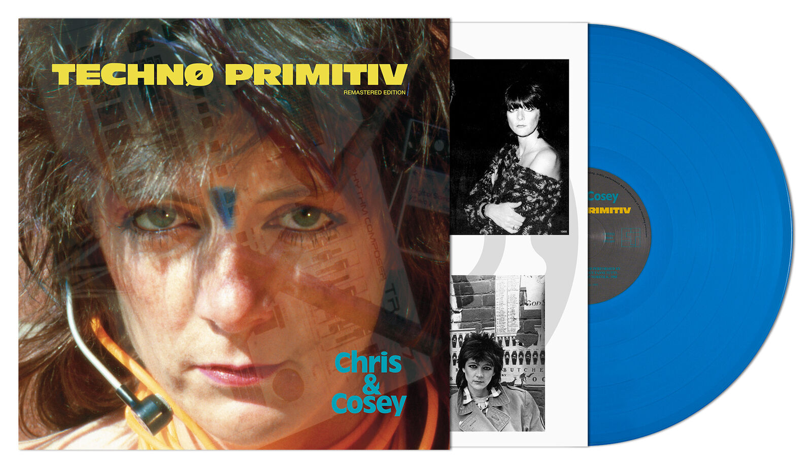 Chris & Cosey Technø Primitiv (Vinyl LP) Limited  12" Album Coloured Vinyl