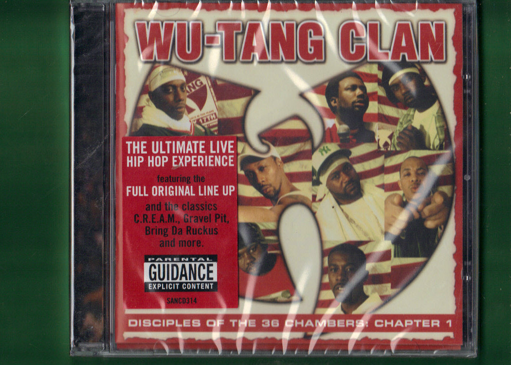 WU TANG CLAN - DISCIPLES OF THE 36 CHAMBERS CHAPTER 1 CD NUOVO SIGILLATO