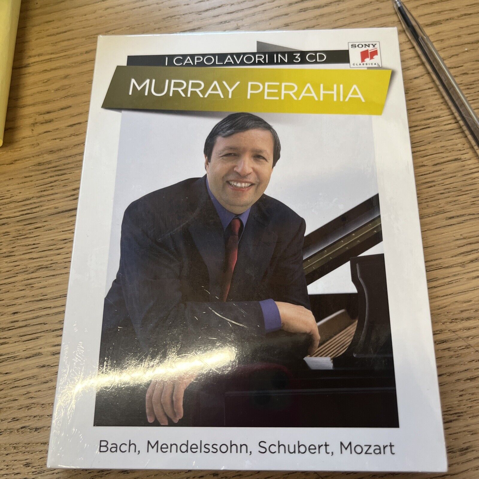 I CAPOLAVORI IN 3 CD MURRAY PERAHIA COFANETTO NUOVO SIGILLATO