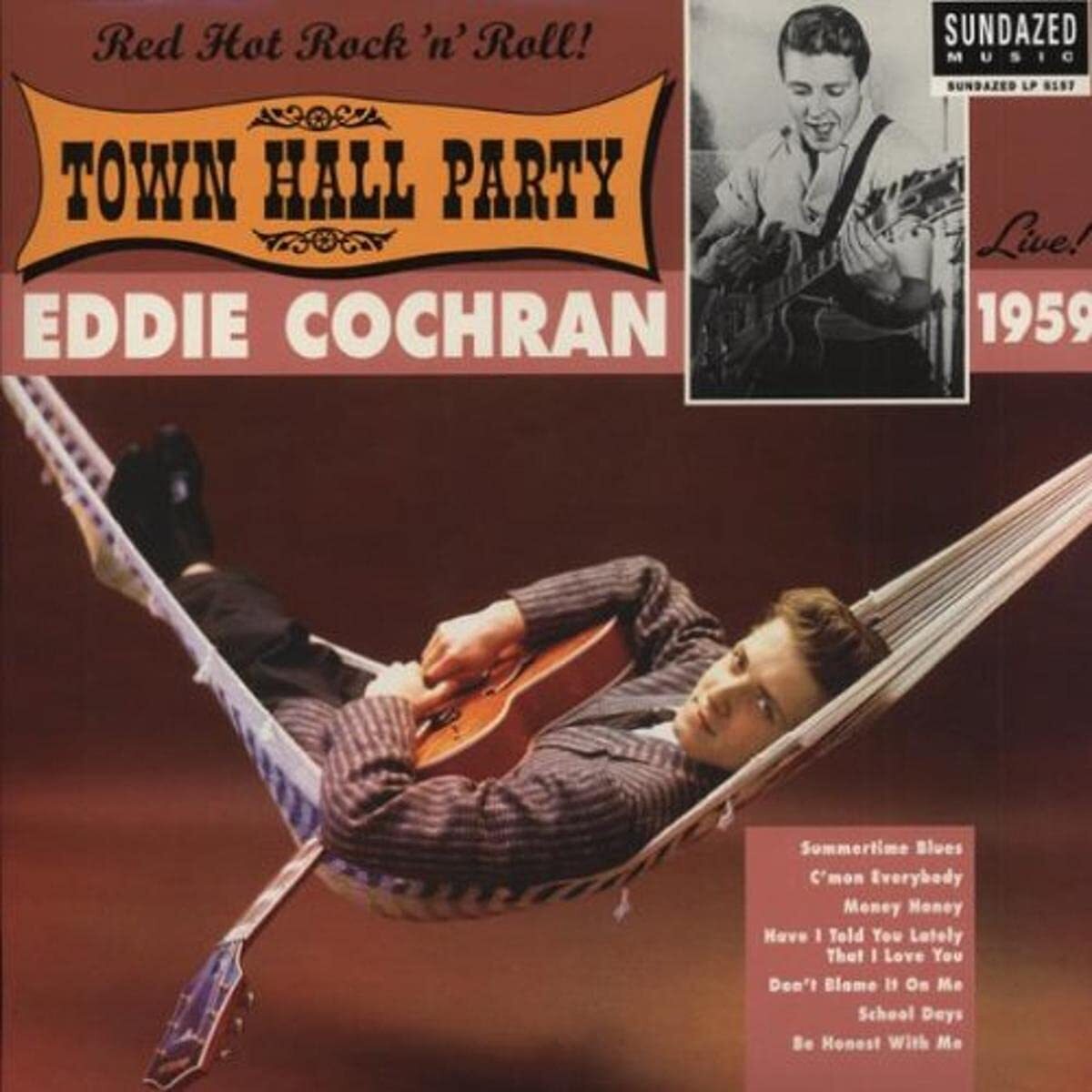 Eddie Cochran Eddie Cochran Live At Town Hall Party 1959 (Vinyl LP)