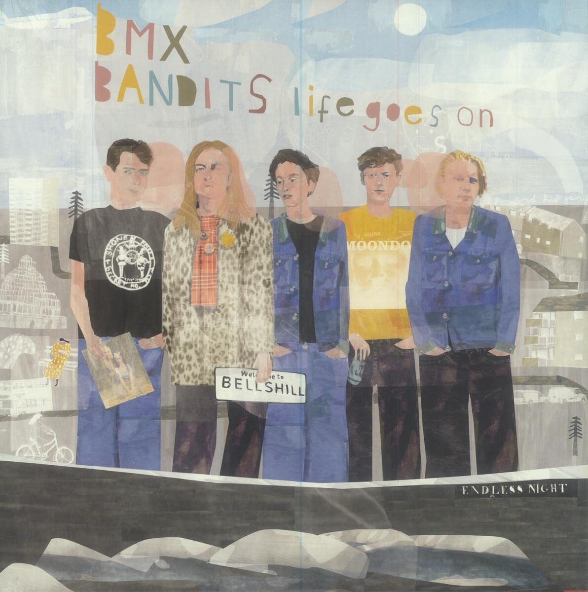 BMX Bandits Life Goes On (Green Vinyl)-BMX BANDITS (Vinyl LP)