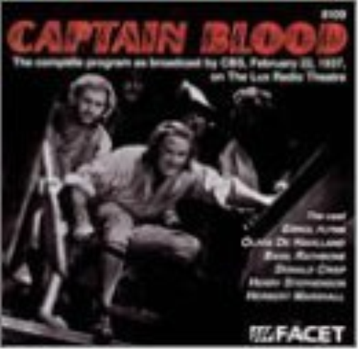 Spoken Word Captain Blood (CD) Album
