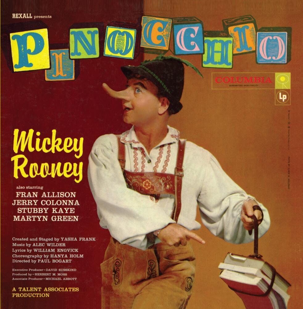 Original Television Cast of Pinocchio Pinocchio Cast Recording (CD)