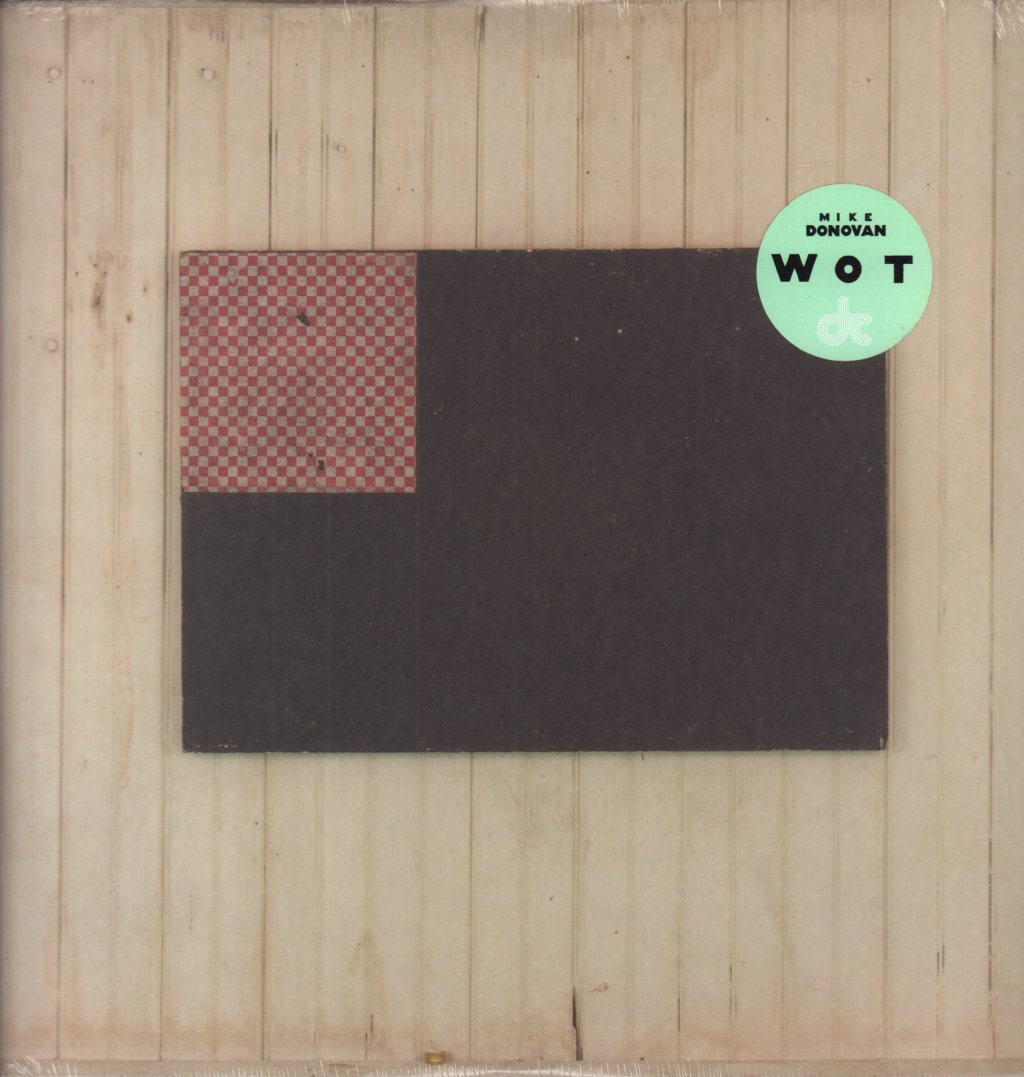 Mike Donovan Wot LP vinyl USA Drag City 2013 sealed has info sticker on front of