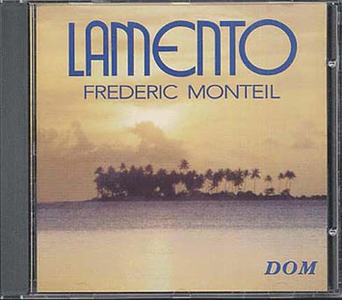 Lamento - Frederic Monteil (Audio Cd)