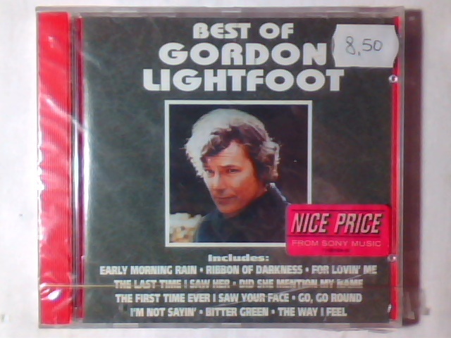 GORDON LIGHTFOOT Best of cd SIGILLATO SEALED