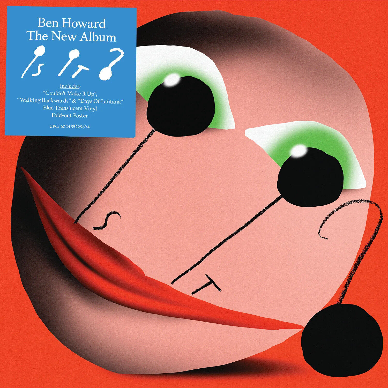 Ben Howard Is It? (Vinyl LP) 12" Album Coloured Vinyl (Limited Edition)