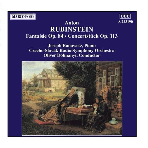 Oliver Dohnanyi RUBINSTEIN: Fantaisie Op. 84 / Concertstuck Op. 113 (CD)