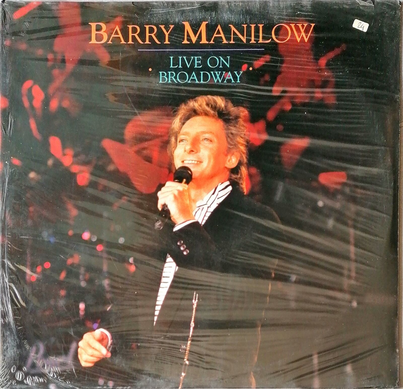 Barry Manilow  Live On Broadway Double Lp 33 Giri Vinyl Sealed