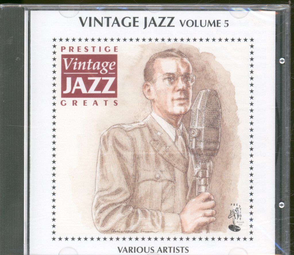 Various Artists Vintage Jazz Volume 5 CD Ireland Prestige 1995 Sealed CDSGPBJZ05