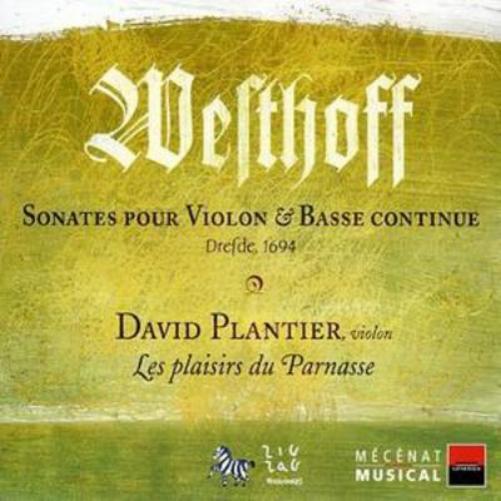 Johann Paul von Wes Sonates Pour Violon & Basse Continue Dresde, 1694 (Plan (CD)
