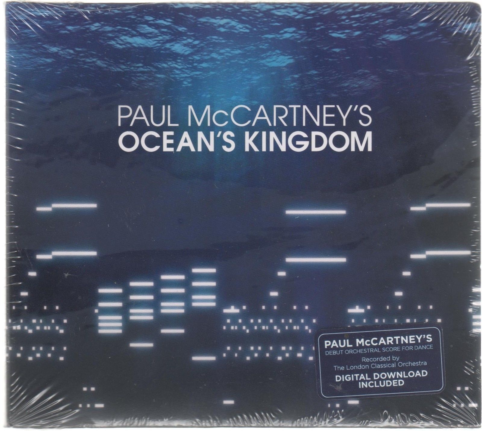 PAUL McCARTNEY's Mc CARTNEY OCEAN'S KINGDOM CD DIGIPACK  BEATLES SEALED!!!