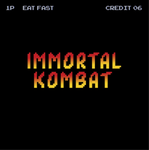 Eat Fast Immortal Kombat (Vinyl LP) 12" Single