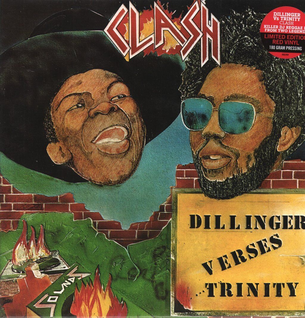 Dillinger Vs Trinity Clash LP vinyl Europe Burning Sounds 2024 Limited edition