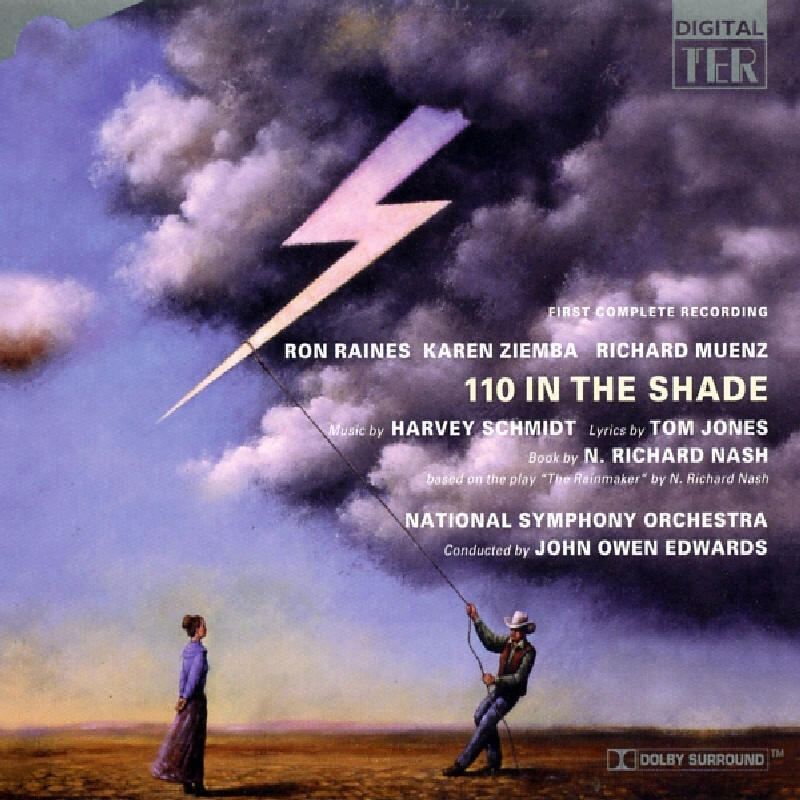 Original Studio Cast (First Co 110 In the Shade CD NEW
