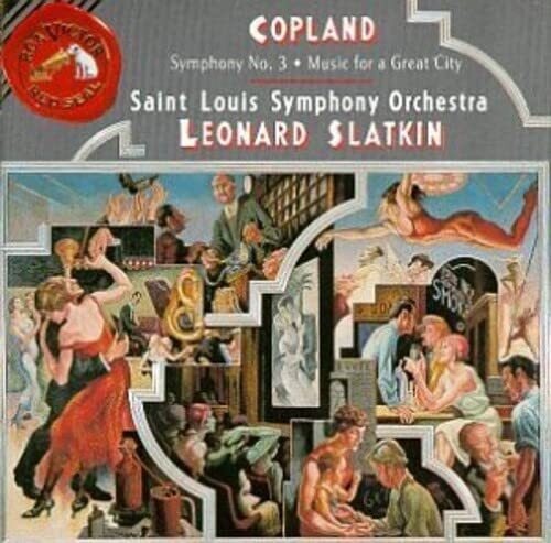 Aaron Copland Aaron Copland: Symphony No. 3 / Music for a Great City - Leon (CD)