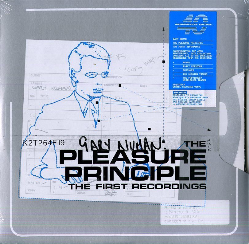 Gary Numan  - The Pleasure Principle - 2 Vinili (orange -  limited edition)