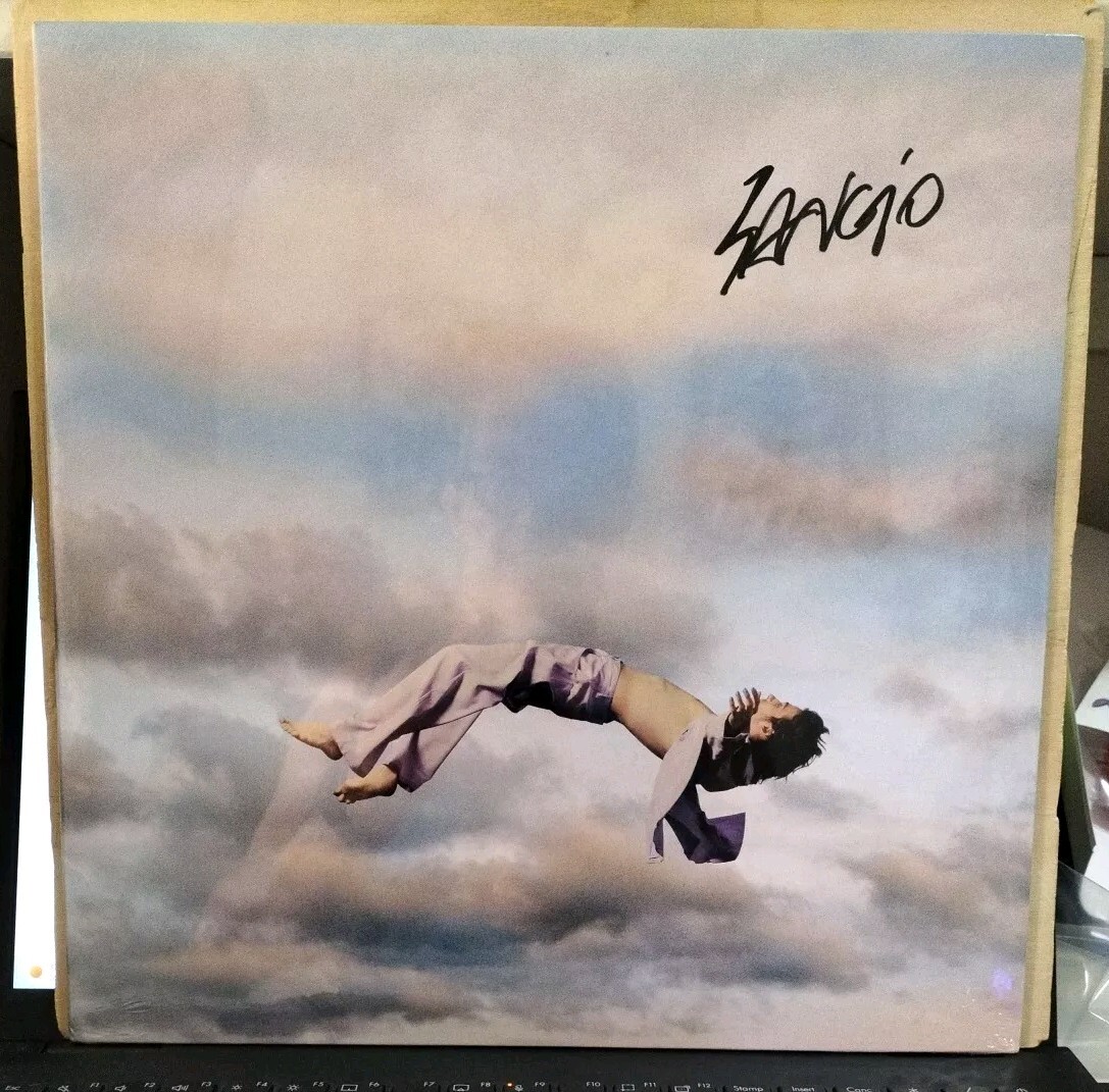 COPIA 852/1500 SANGIOVANNI CADERE VOLARE SIGILLATO AUTOGRAFATO LP 33 VINILE