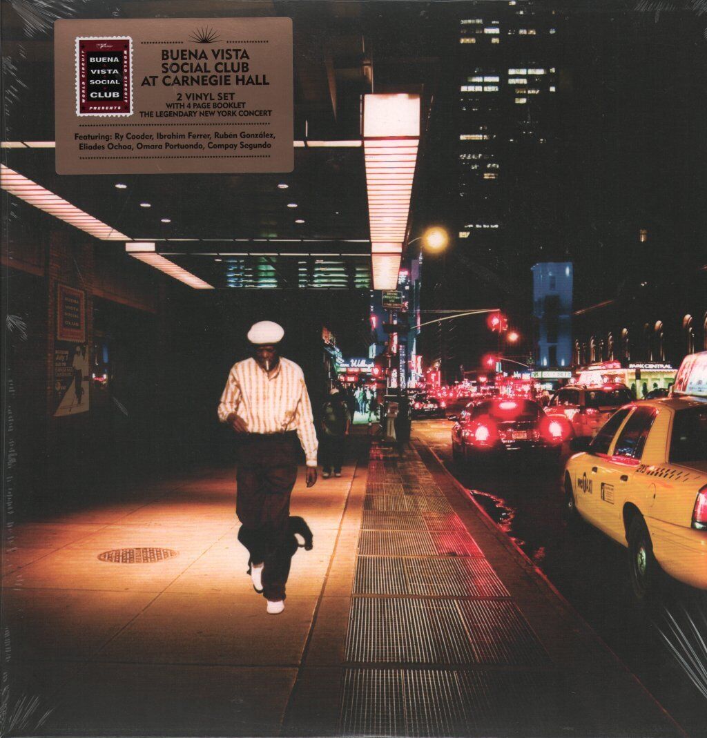 Buena Vista Social Club At Carnegie Hall double LP vinyl Europe World Circuit