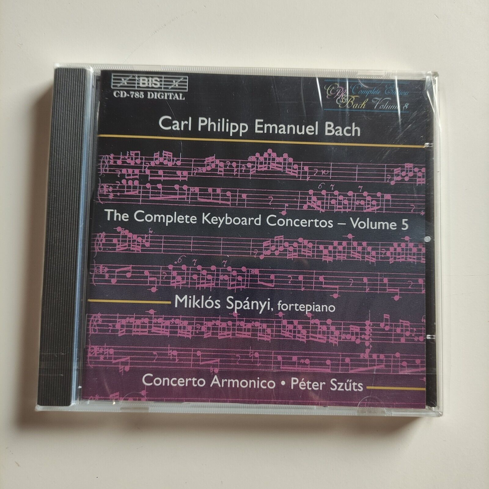 Bach - The Complete Keyboard Concertos - Vol. 5 / 1 CD sigillato / BIS