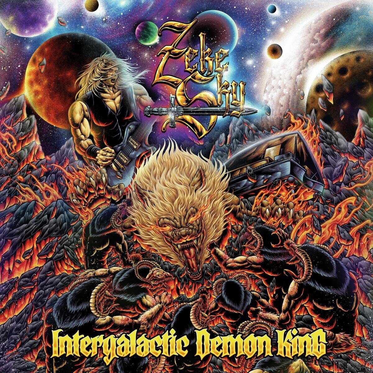 Zeke Sky Zeke Sky - Intergalactic Demon King LP Vinyl NEW