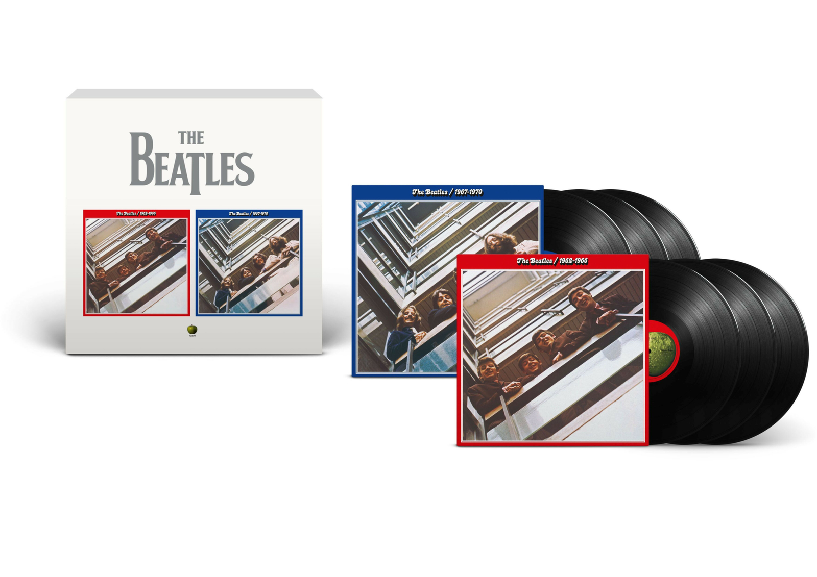 Beatles The - The Beatles 1962-1966 - 1967-1970 (2023 Edt. Red And Blue Box 6 Lp