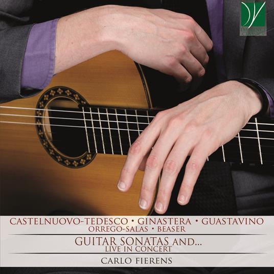 CARLO FIERENS - GUITAR SONATAS AND LIVE CONCERT  CD