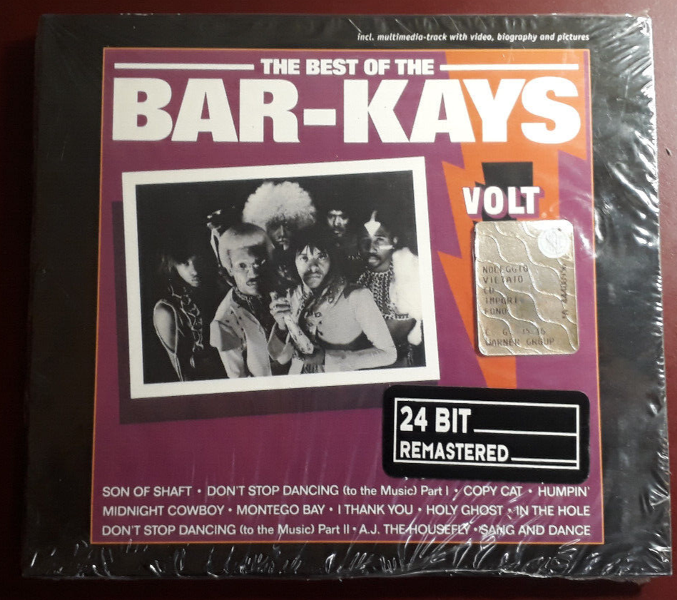 BAR-KAYS- BEST OF (STAX) +BONUS * CD BRAND NEW STILL SEALED NUOVO SIGILLATO RARE
