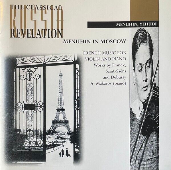 Yehudi Menuhin: In Moscow - CD