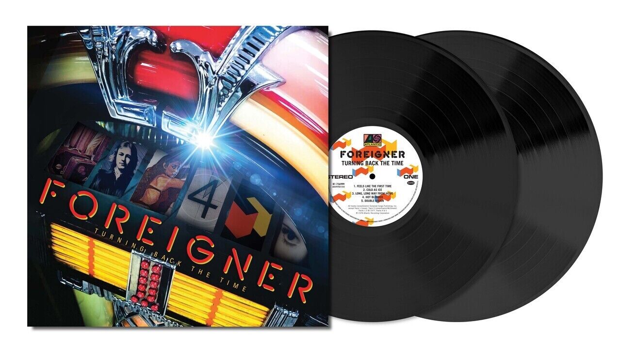 FOREIGNER - Turning Back The Time. The best (2024) 2 LP vinyl preorder