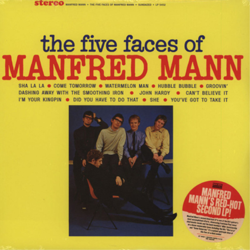 Manfred Mann The Fives Faces of Manfred Mann (Vinyl LP) 12" Album