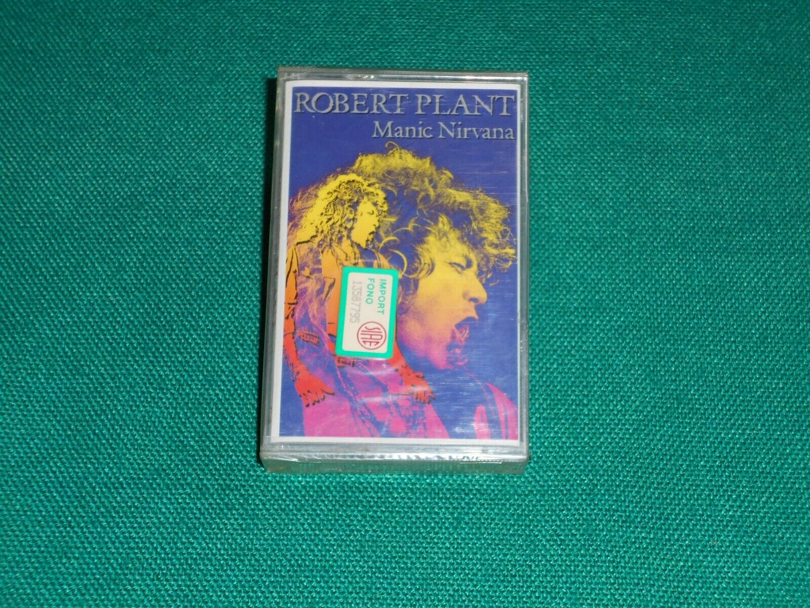 Robert Plant ‎– Manic Nirvana  Musicassetta Sigillata