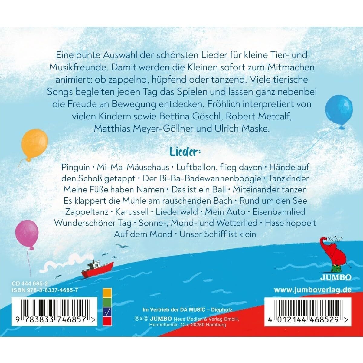 Various Fröhliche Lieder Für Spiel und Spaß (CD)