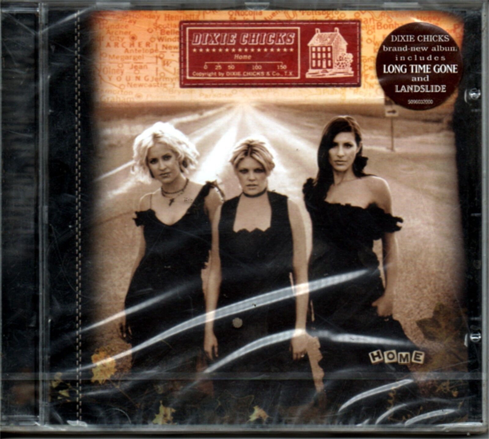 DIXIE CHICKS HOME LONG TIME GONE LANDSLIDE CD SEALED