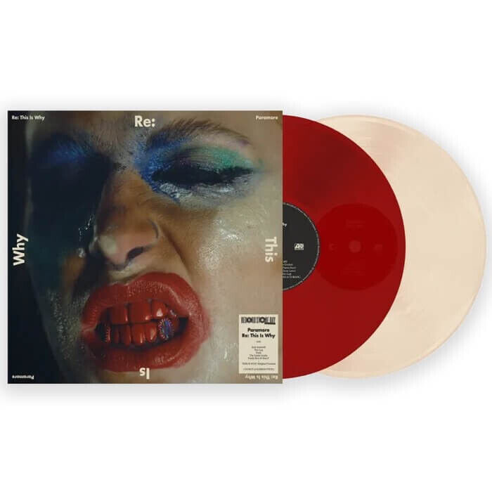 Paramore This Is Why (Remix + Standard) Doppio Vinile Lp Colorati Rosso e Bianco