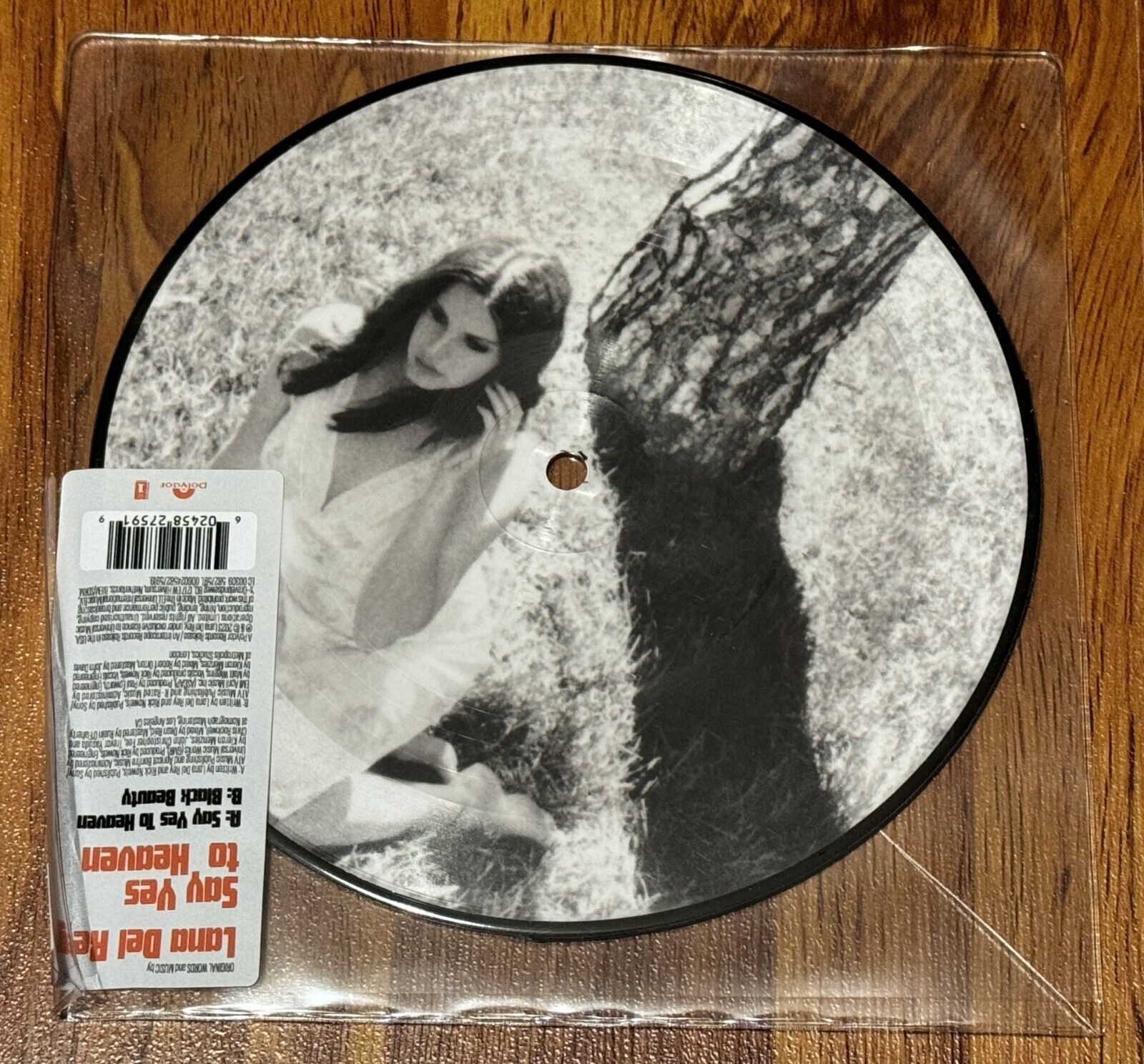 LANA DEL RAY SAY YES TO HEAVEN 45 GIRI 7" LIMITED EDITION PICTURE DISC SIGILLATO