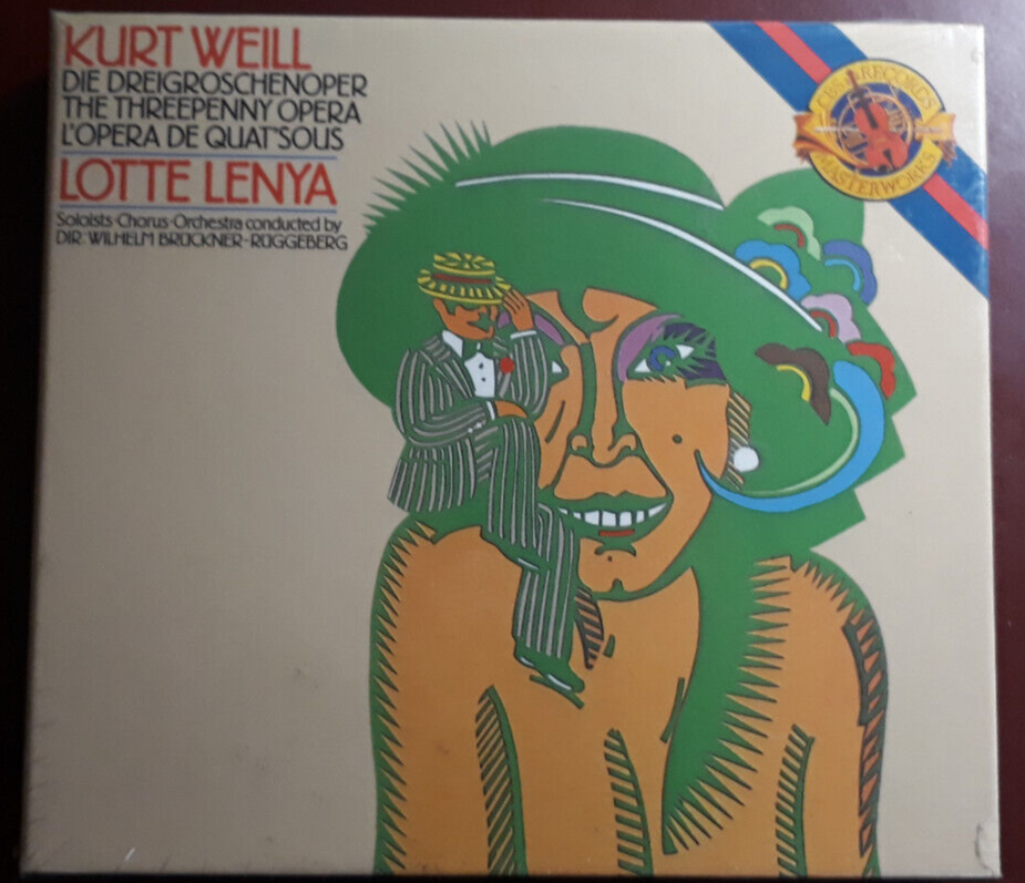 WEILL,LOTTE LENYA,BRUCKNER-RUGGEBERG-DIE DREIGROSCHENOPER*CD BRAND NEW SEALED