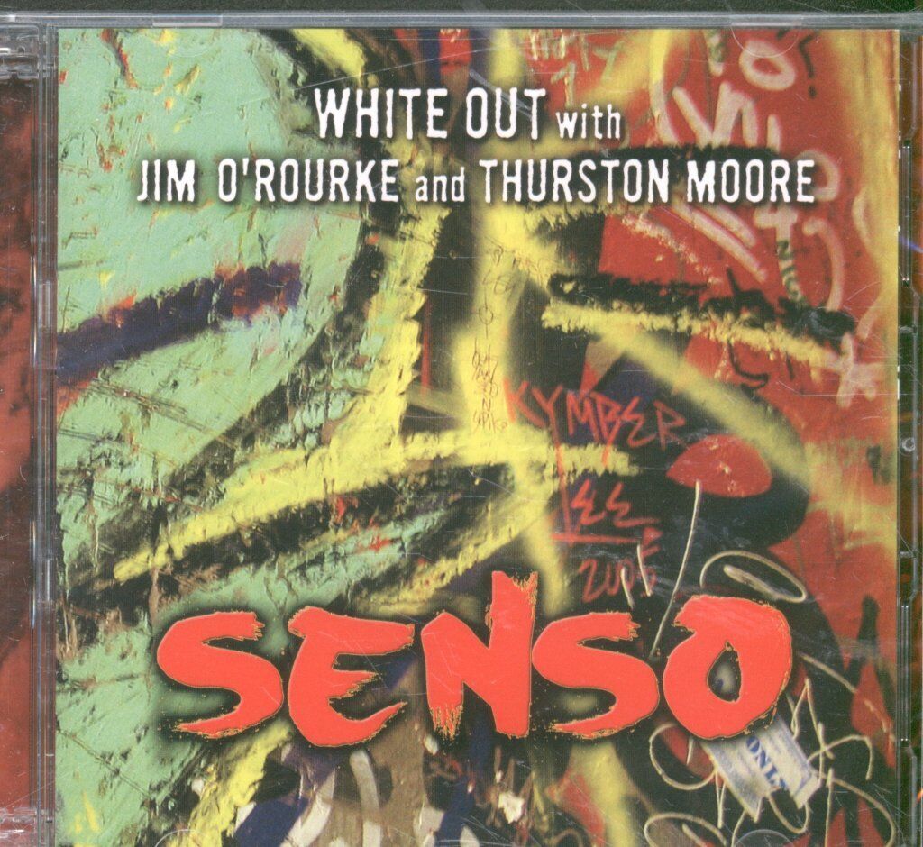 White Out With Jim O'rourke and Thurston Moore Senso double CD USA Ecstatic
