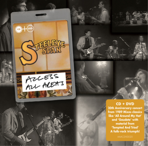 Steeleye Span Access All Areas (CD) Album with DVD