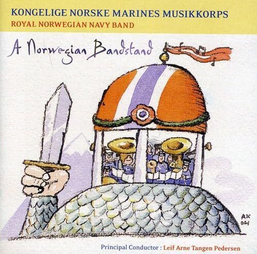 SRC122 Royal Norwegian Navy Band A Norwegian Bandstand CD SRC122 NEW