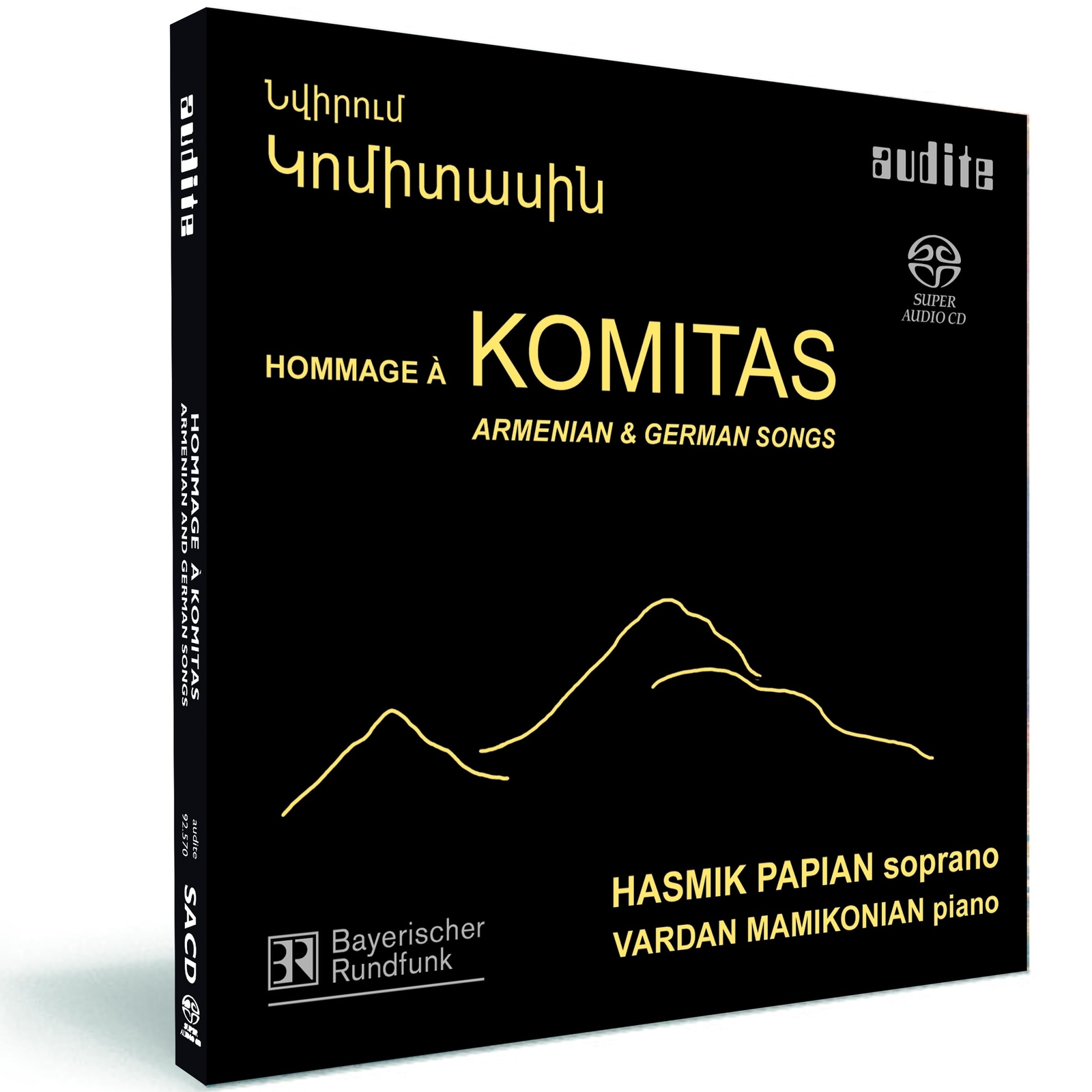 Hasmik Papian; Vardan Mamikonian Hommage a Komitas (Papian, Mamikonian) (CD)