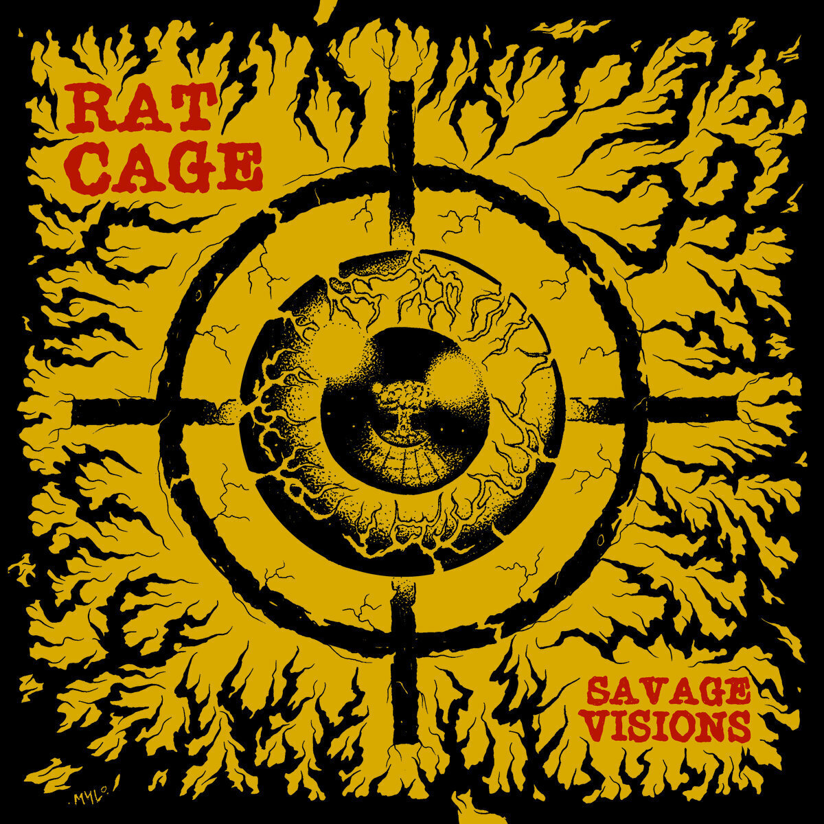 Rat Cage Savage Visions (Vinyl LP) 12" Album