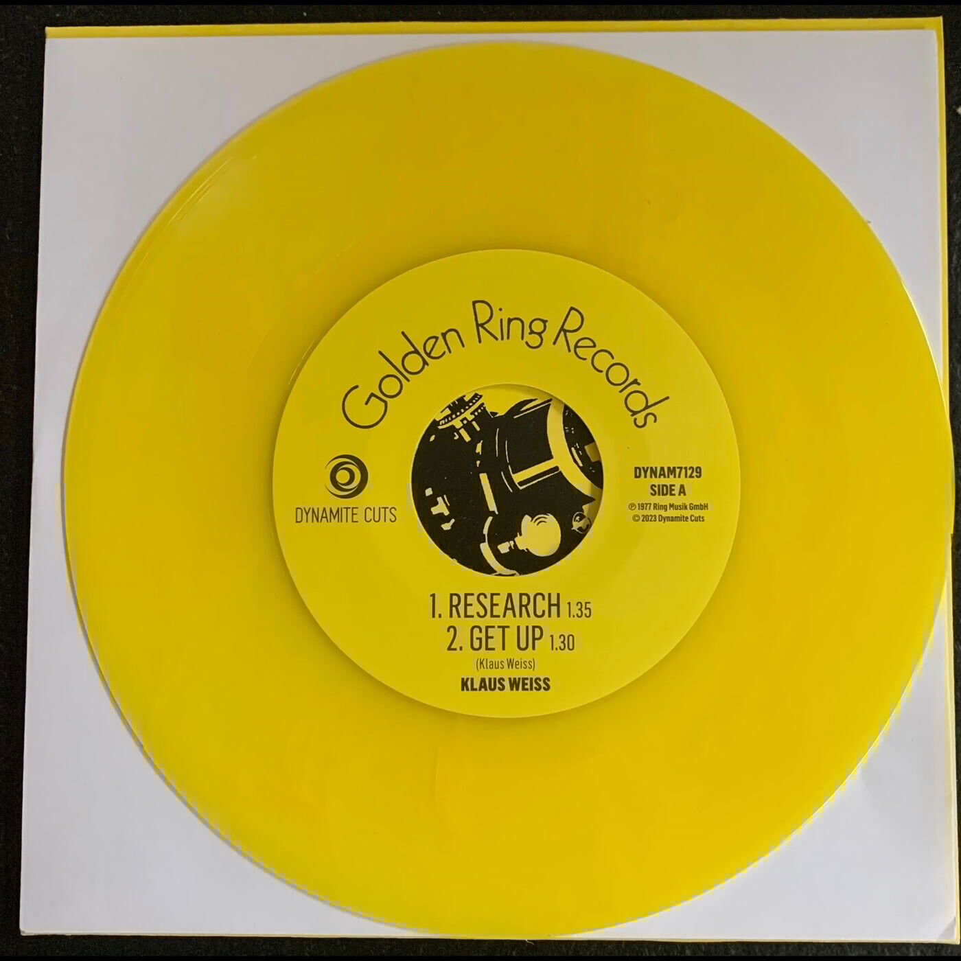 Klus Weiss Sound Music 45s Volume 1 (Vinyl LP) 7" Single Coloured Vinyl