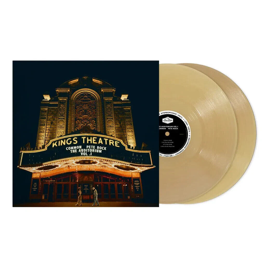 COMMON & PETE ROCK - The Auditorium Vol.1 (2024) 2 LP gold Vinyl pre order