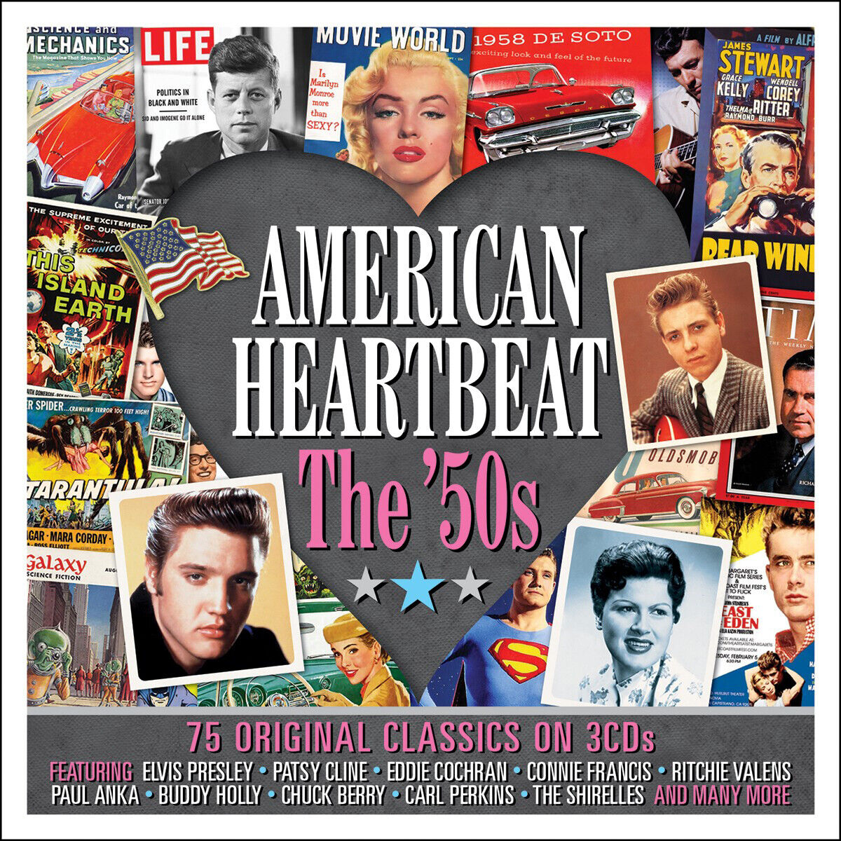 Various Artists American Heartbeat: The '50s (CD) Album