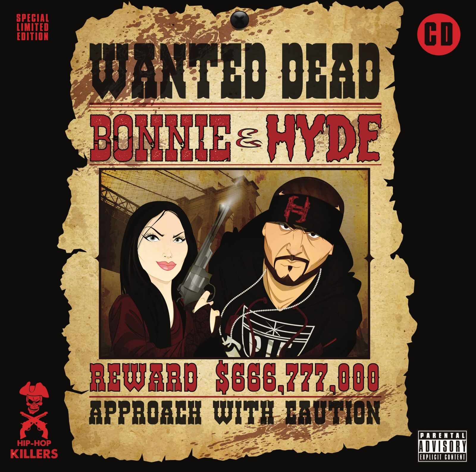 Mr. Hyde and Cherie Rain Bonnie & Hyde CD NORXI NEW