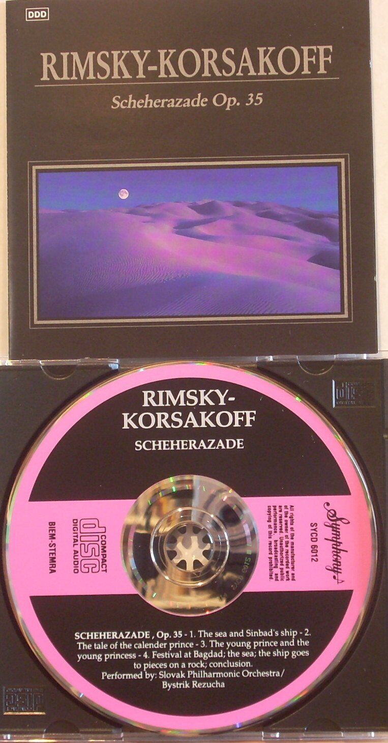 Rimsky-Korsakoff - scheherazade op 35 - CD NUOVO