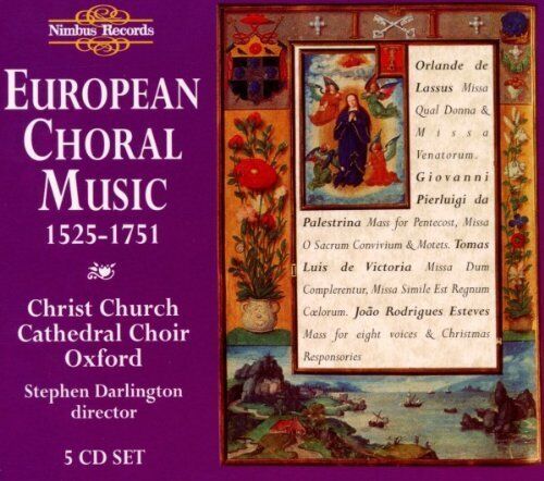European Choral Music 1525 - 1751 (Darlington, Cccc) (CD) Album
